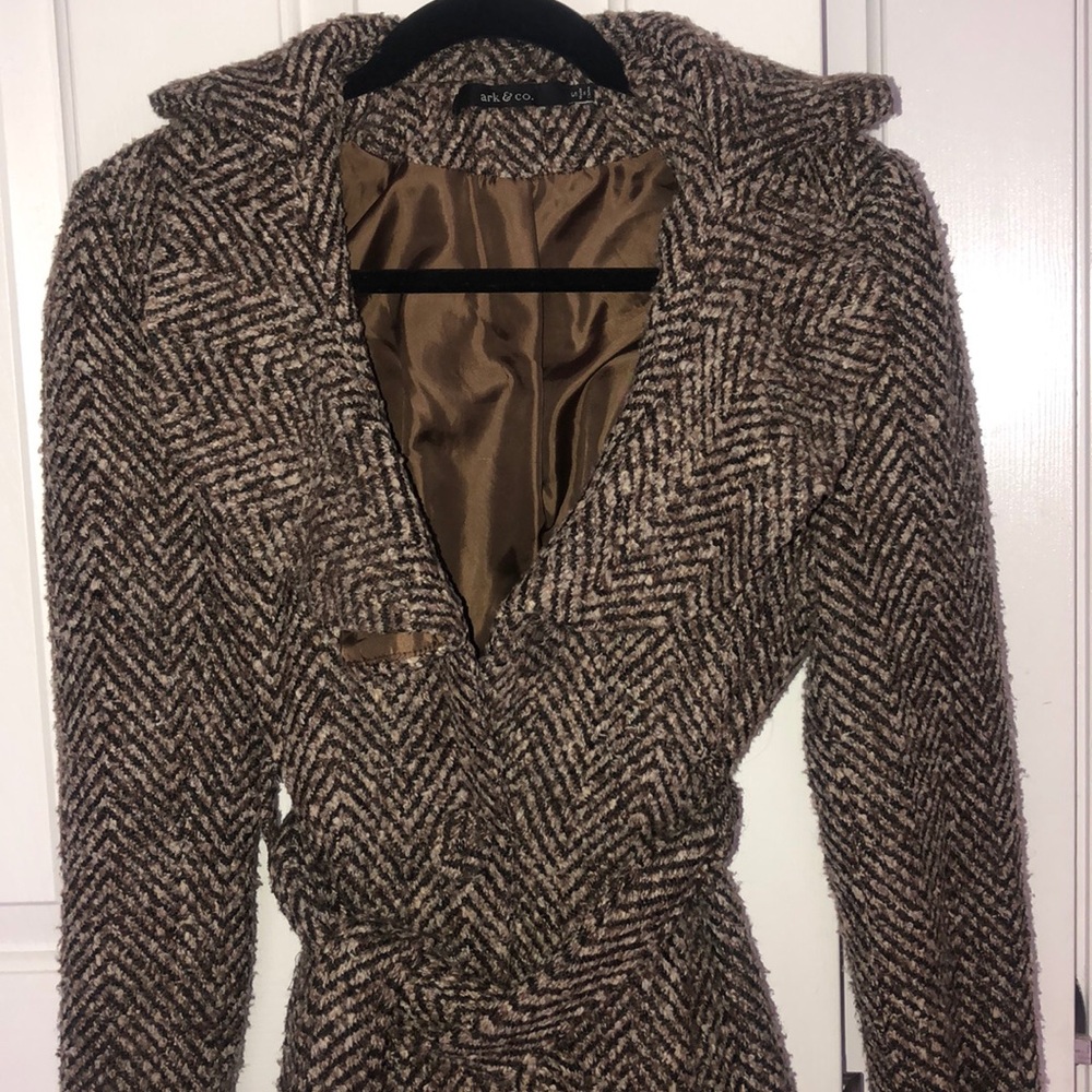 Ark & Co Pea Coat- Warm Winter Coat- Small